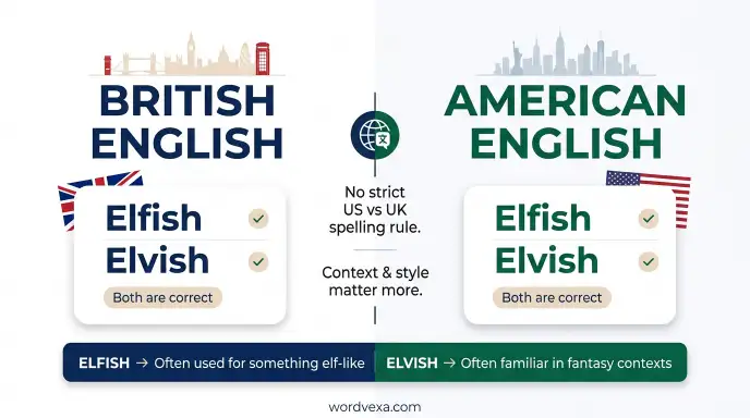 British English vs American English
