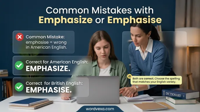 Common Mistakes with Emphasize or Emphasise