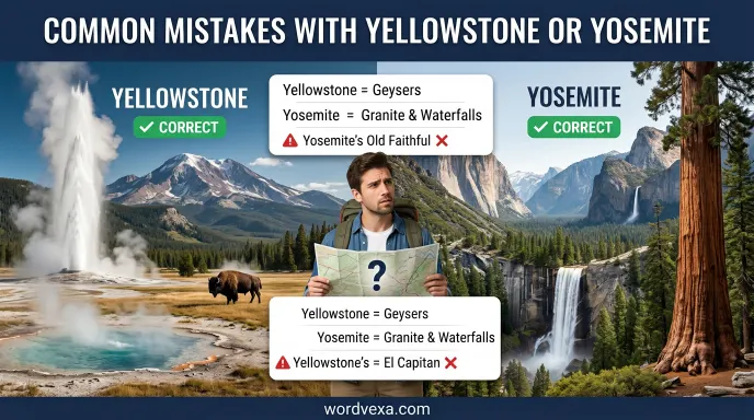 Common Mistakes with Yellowstone or Yosemite