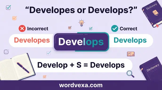 developes or develops