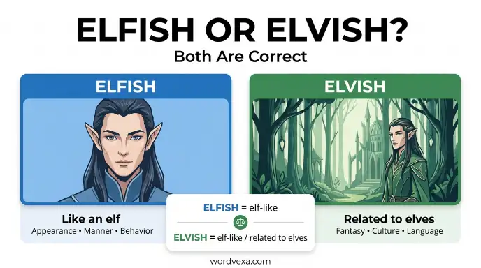 Elfish or Elvish
