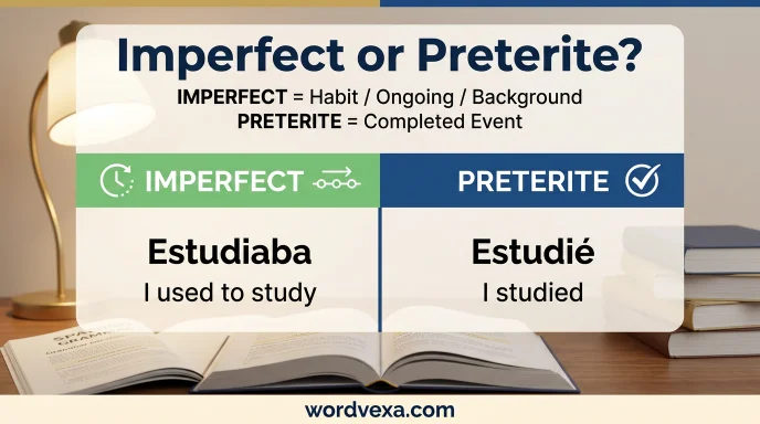 imperfect or preterite