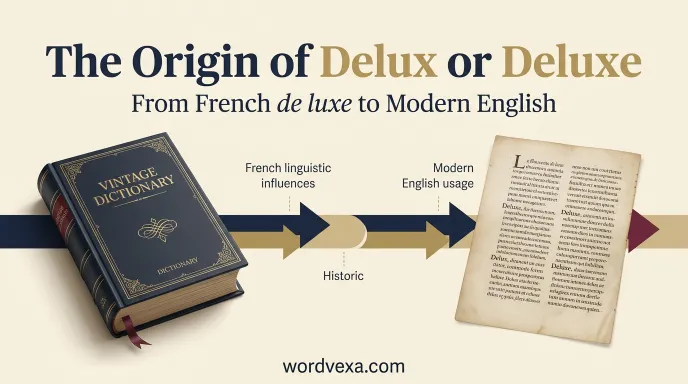 The Origin of Delux or Deluxe