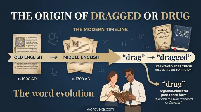 The Origin of Dragged or Drug