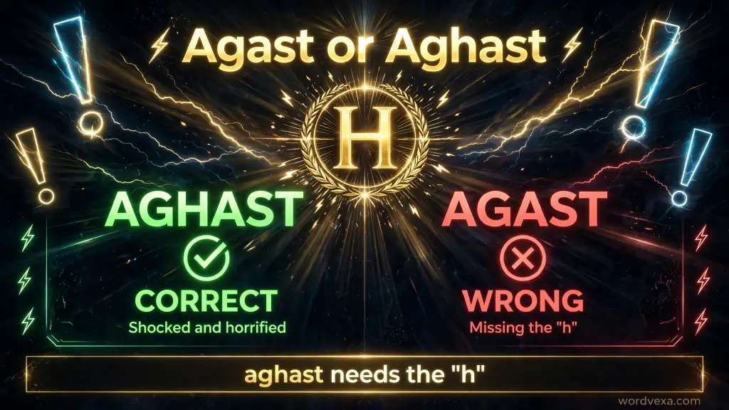 Agast or Aghast