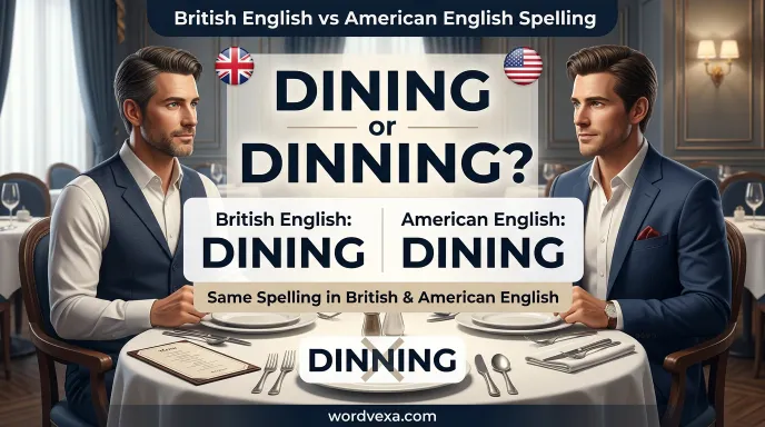 British English vs American English Spelling
