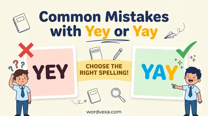 Common Mistakes with Yey or Yay