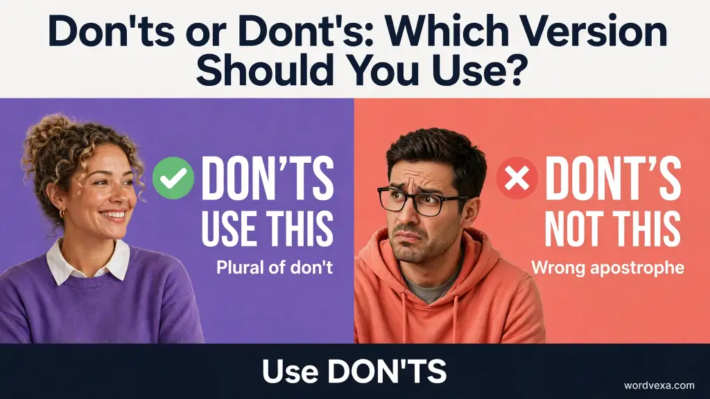 Don'ts or Dont's: Which Version Should You Use?