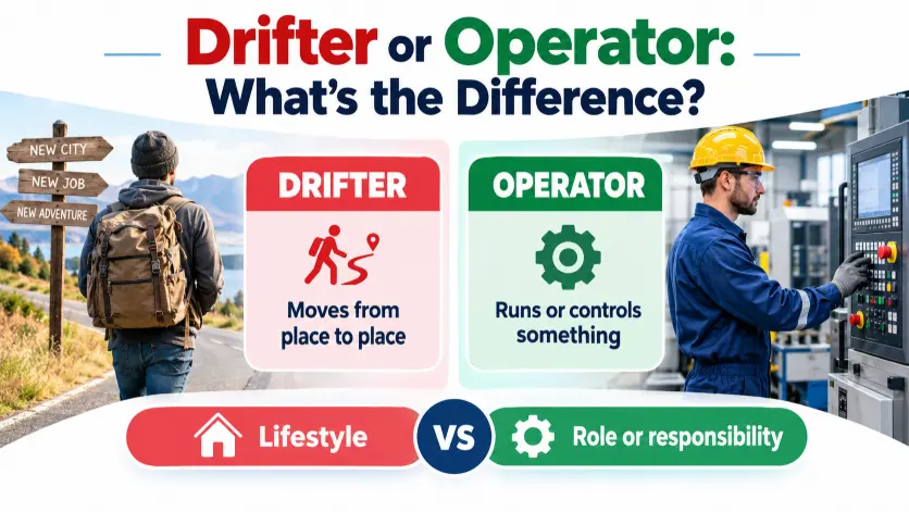 drifter or operator