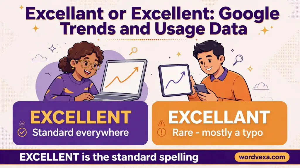 Excellant or Excellent: Google Trends and Usage Data