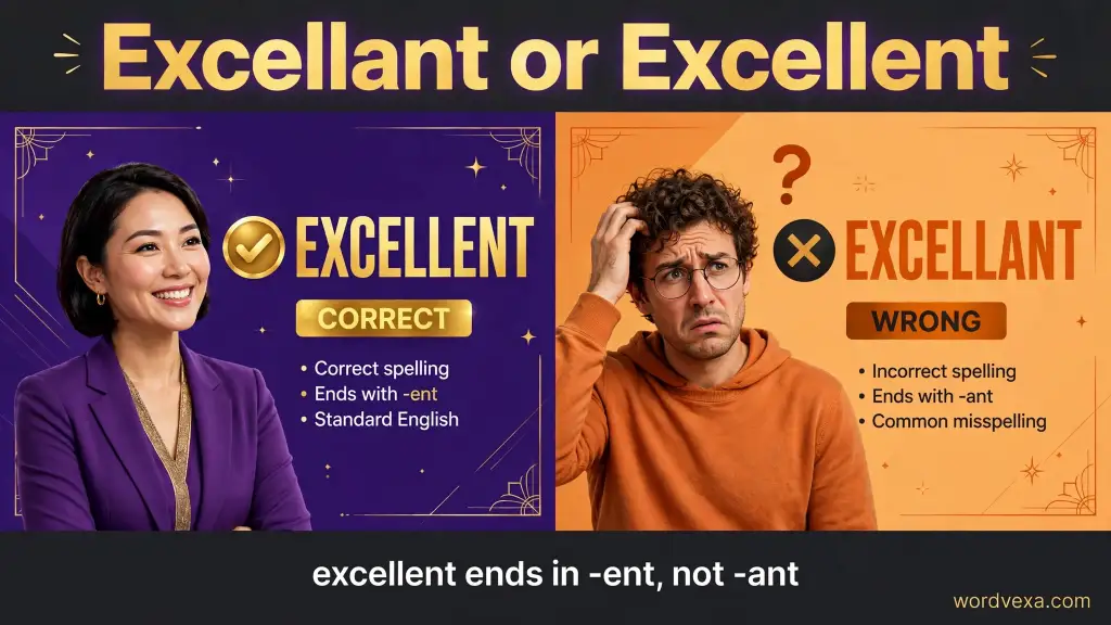 excellant or excellent