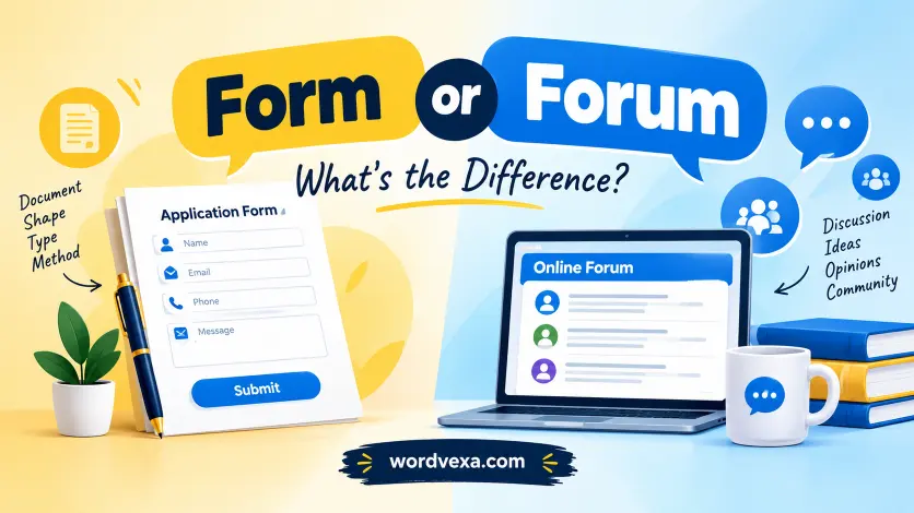 Form or Forum