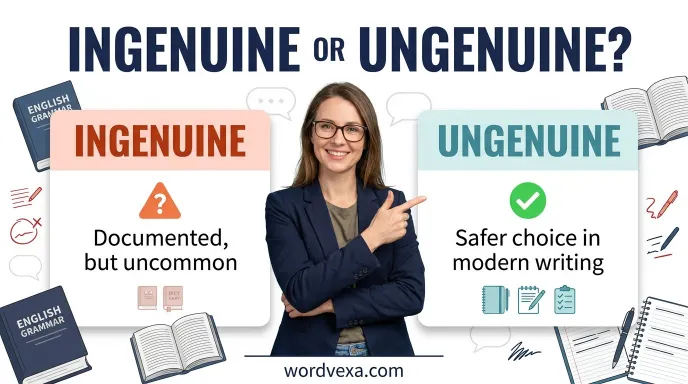 ingenuine or ungenuine