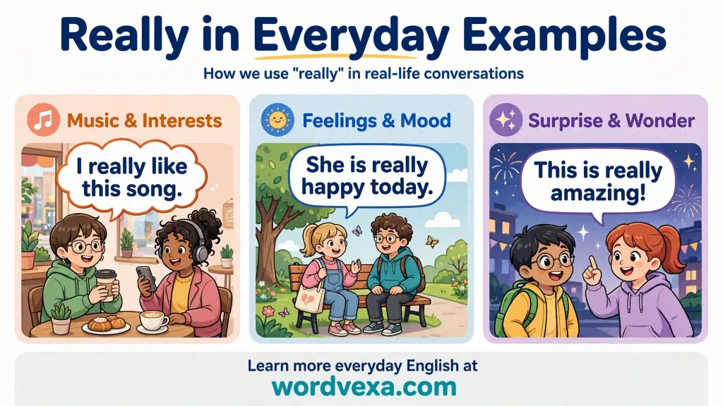 Really in Everyday Examples