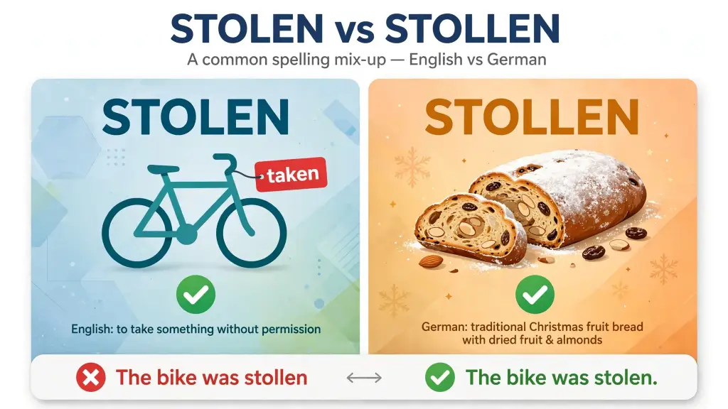 Stolen or Stollen