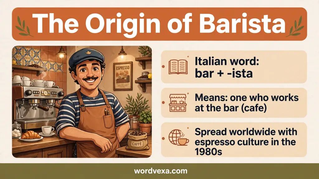 The Origin of Barista