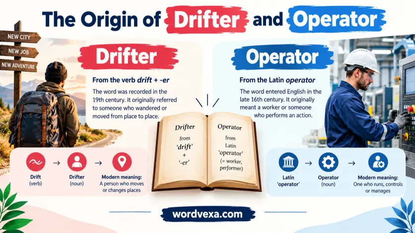 The Origin of Drifter and Operator