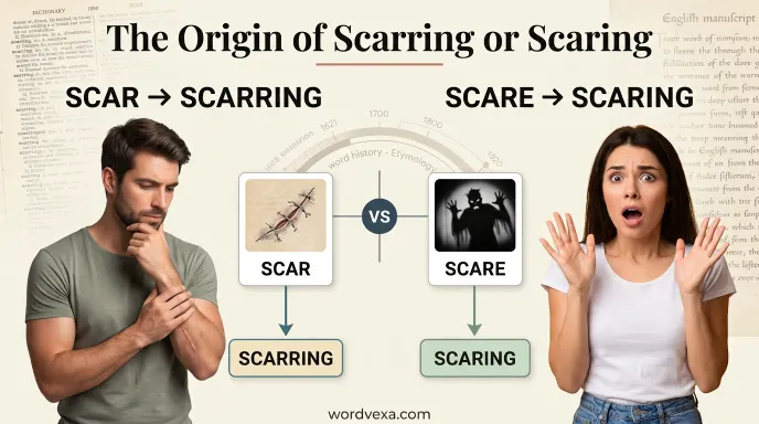 The Origin of Scarring or Scaring