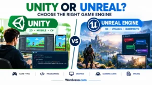 unity or unreal